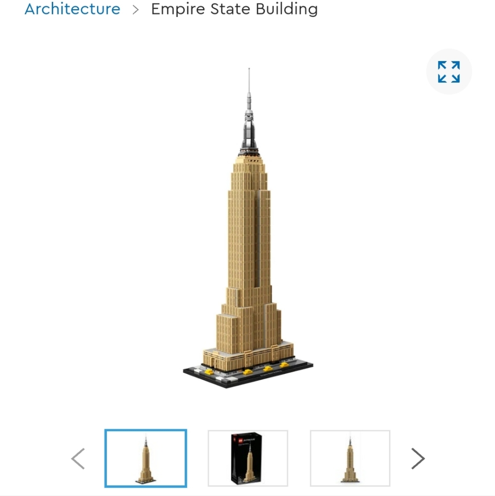 RETIRED LEGO Empire State Building